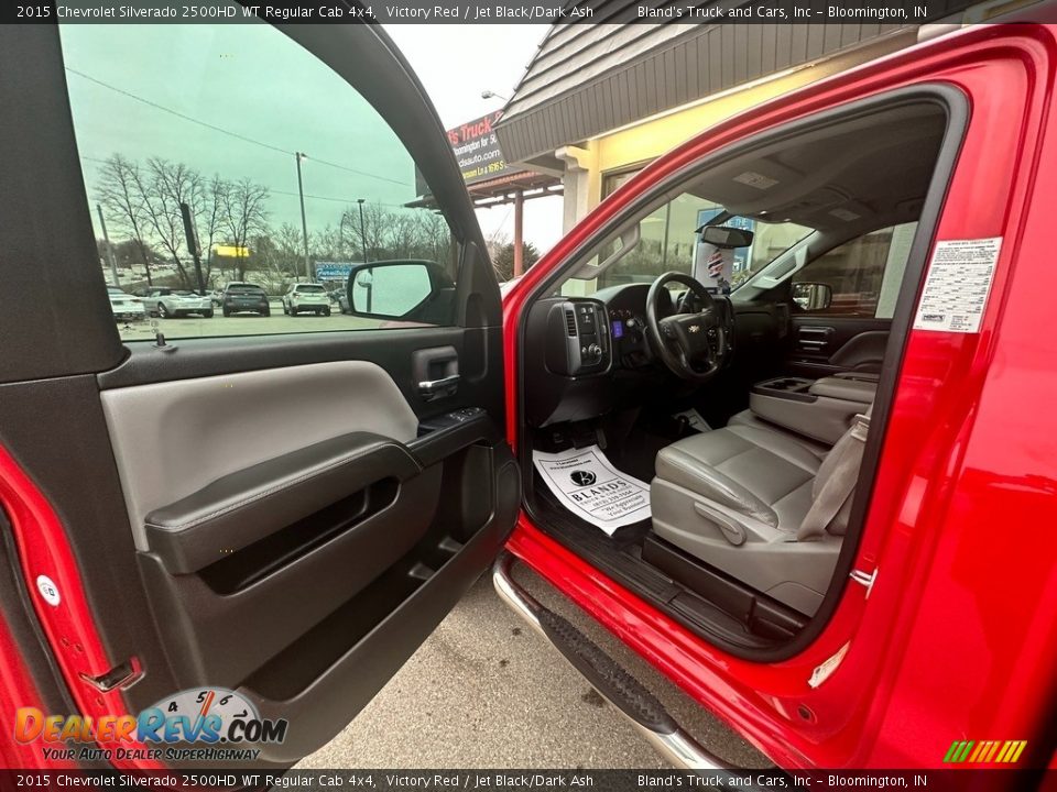 2015 Chevrolet Silverado 2500HD WT Regular Cab 4x4 Victory Red / Jet Black/Dark Ash Photo #3