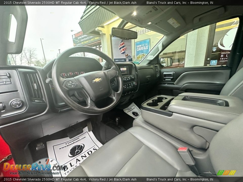 2015 Chevrolet Silverado 2500HD WT Regular Cab 4x4 Victory Red / Jet Black/Dark Ash Photo #8