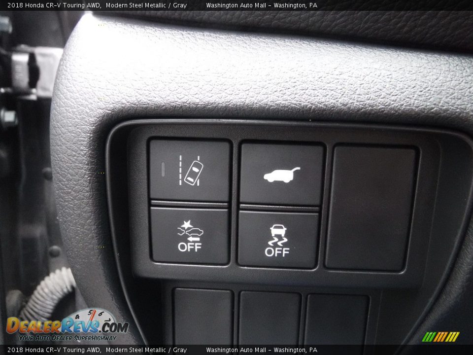 2018 Honda CR-V Touring AWD Modern Steel Metallic / Gray Photo #16