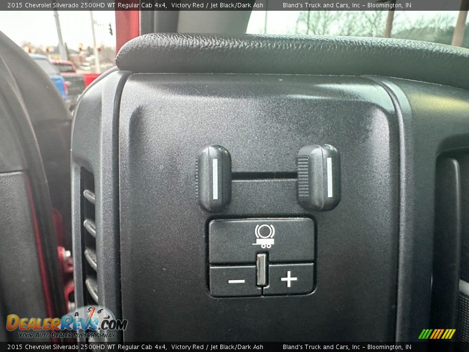 2015 Chevrolet Silverado 2500HD WT Regular Cab 4x4 Victory Red / Jet Black/Dark Ash Photo #10