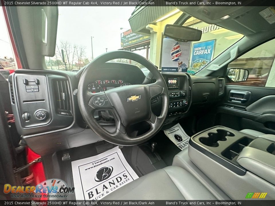 2015 Chevrolet Silverado 2500HD WT Regular Cab 4x4 Victory Red / Jet Black/Dark Ash Photo #12