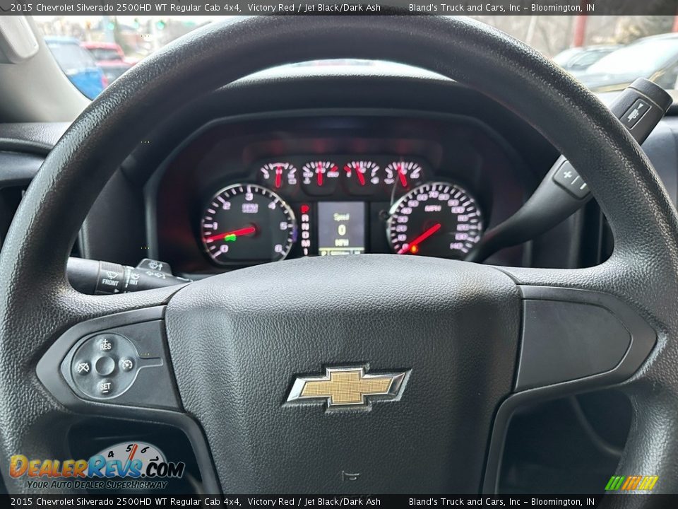 2015 Chevrolet Silverado 2500HD WT Regular Cab 4x4 Victory Red / Jet Black/Dark Ash Photo #13