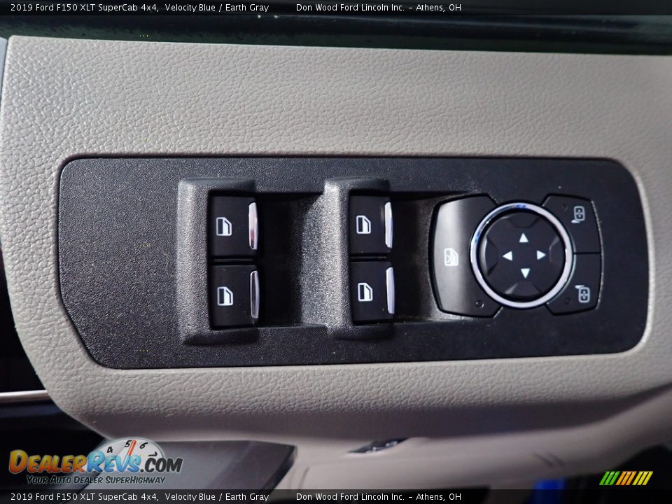 2019 Ford F150 XLT SuperCab 4x4 Velocity Blue / Earth Gray Photo #18