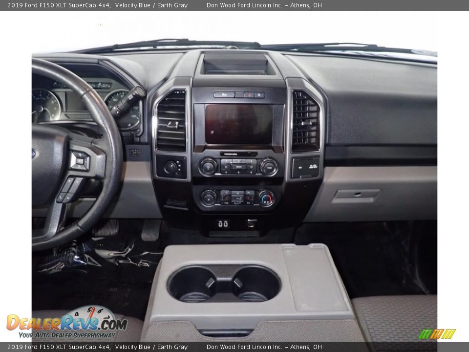 2019 Ford F150 XLT SuperCab 4x4 Velocity Blue / Earth Gray Photo #22