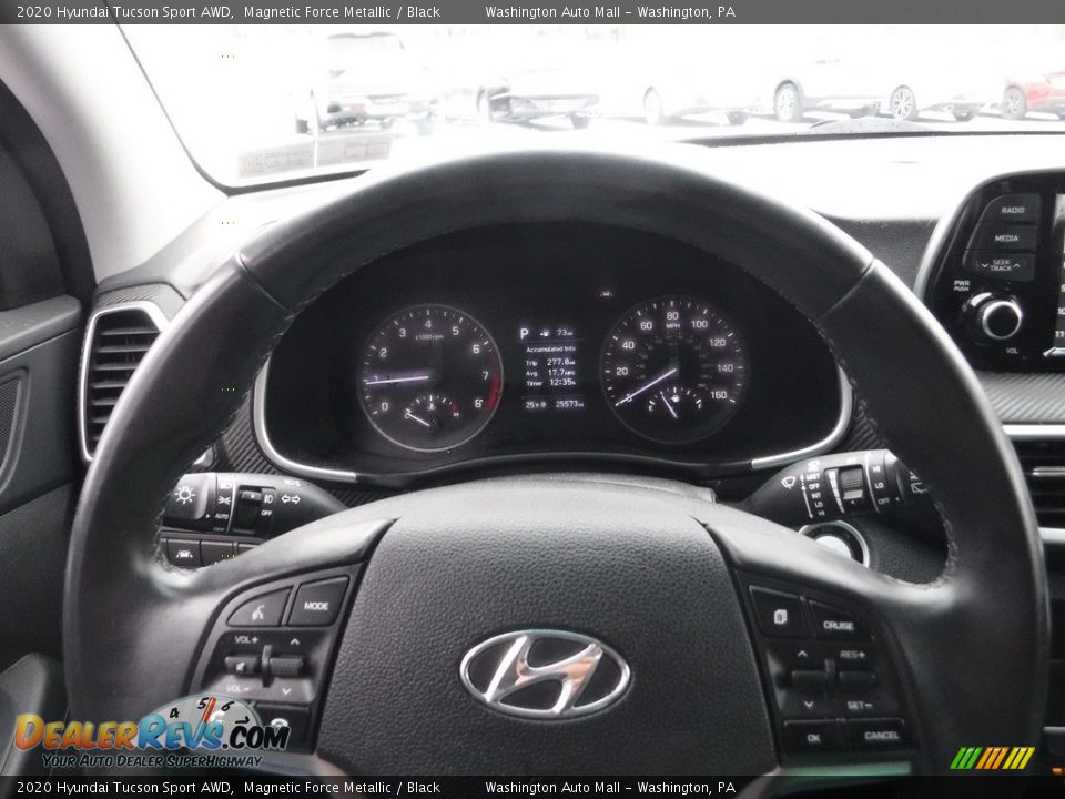 2020 Hyundai Tucson Sport AWD Magnetic Force Metallic / Black Photo #23