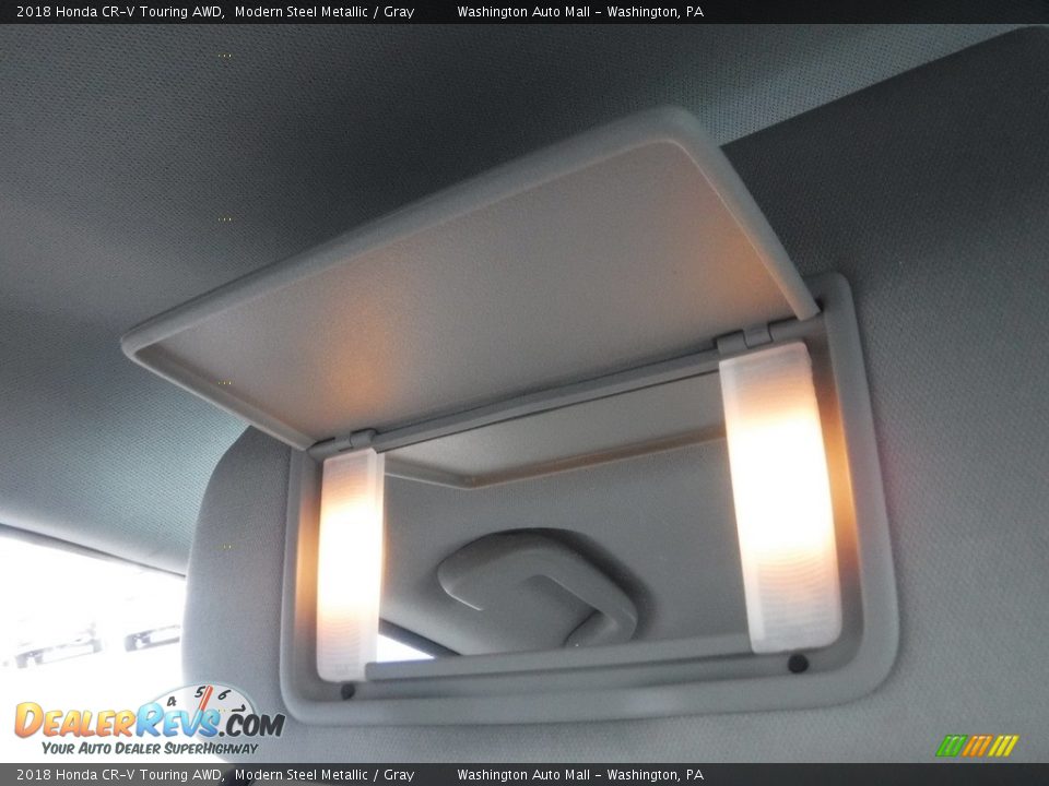 2018 Honda CR-V Touring AWD Modern Steel Metallic / Gray Photo #29