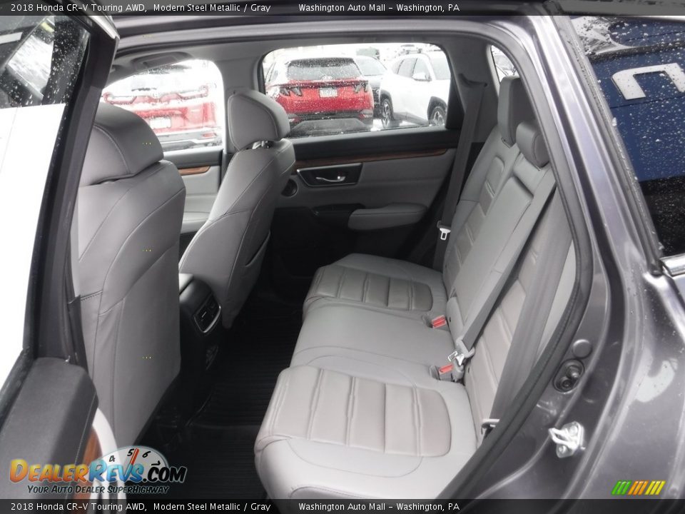 2018 Honda CR-V Touring AWD Modern Steel Metallic / Gray Photo #30