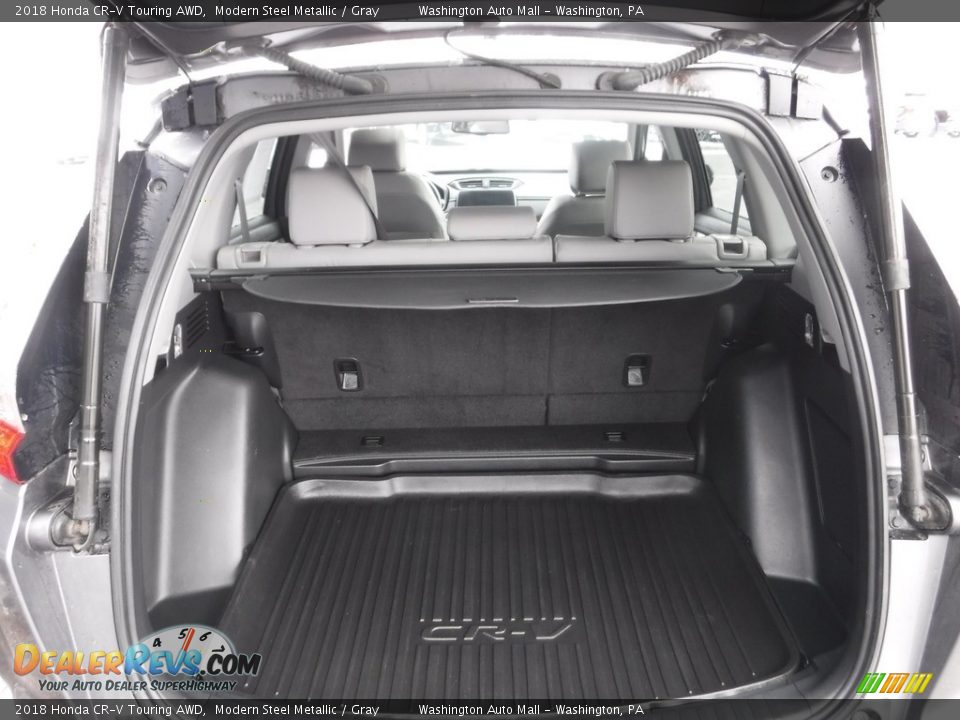 2018 Honda CR-V Touring AWD Modern Steel Metallic / Gray Photo #31