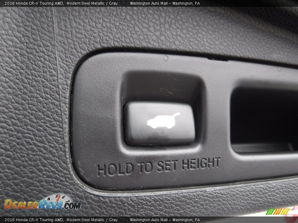 2018 Honda CR-V Touring AWD Modern Steel Metallic / Gray Photo #32