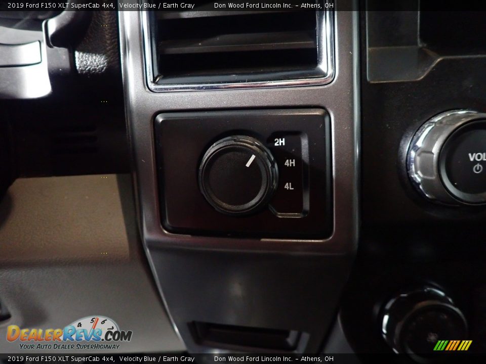 2019 Ford F150 XLT SuperCab 4x4 Velocity Blue / Earth Gray Photo #29