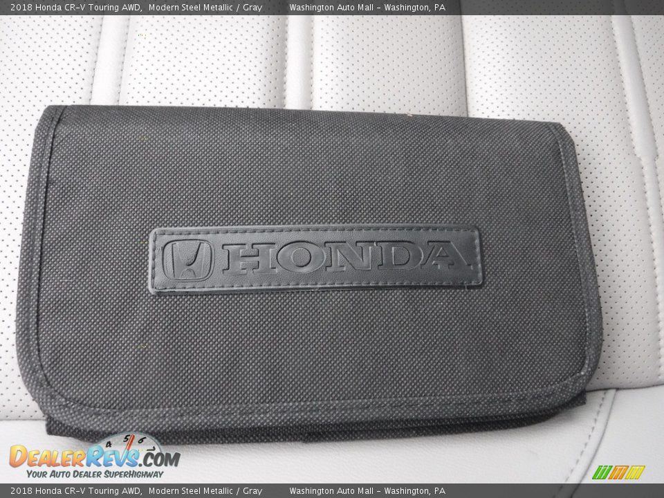 2018 Honda CR-V Touring AWD Modern Steel Metallic / Gray Photo #34