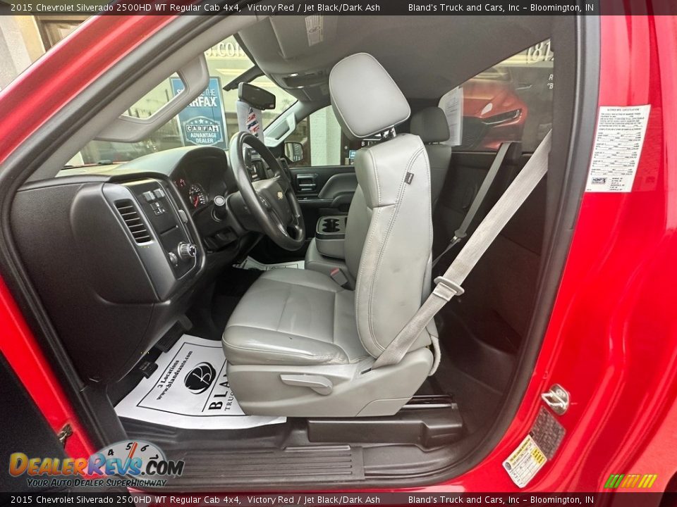2015 Chevrolet Silverado 2500HD WT Regular Cab 4x4 Victory Red / Jet Black/Dark Ash Photo #30