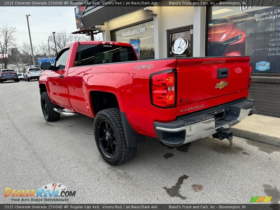 2015 Chevrolet Silverado 2500HD WT Regular Cab 4x4 Victory Red / Jet Black/Dark Ash Photo #32