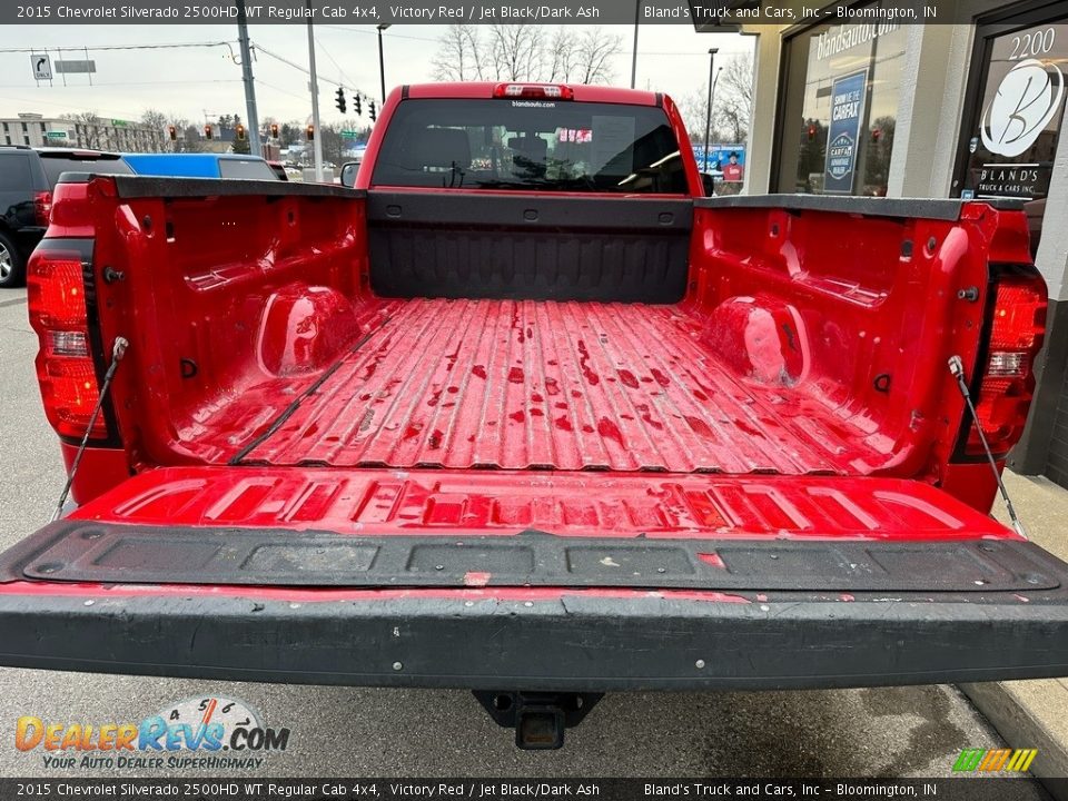 2015 Chevrolet Silverado 2500HD WT Regular Cab 4x4 Victory Red / Jet Black/Dark Ash Photo #35