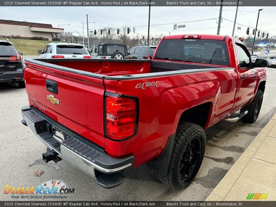 2015 Chevrolet Silverado 2500HD WT Regular Cab 4x4 Victory Red / Jet Black/Dark Ash Photo #36