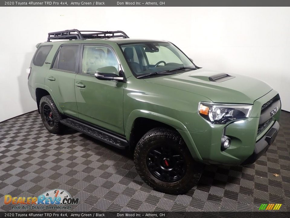 2020 Toyota 4Runner TRD Pro 4x4 Army Green / Black Photo #5