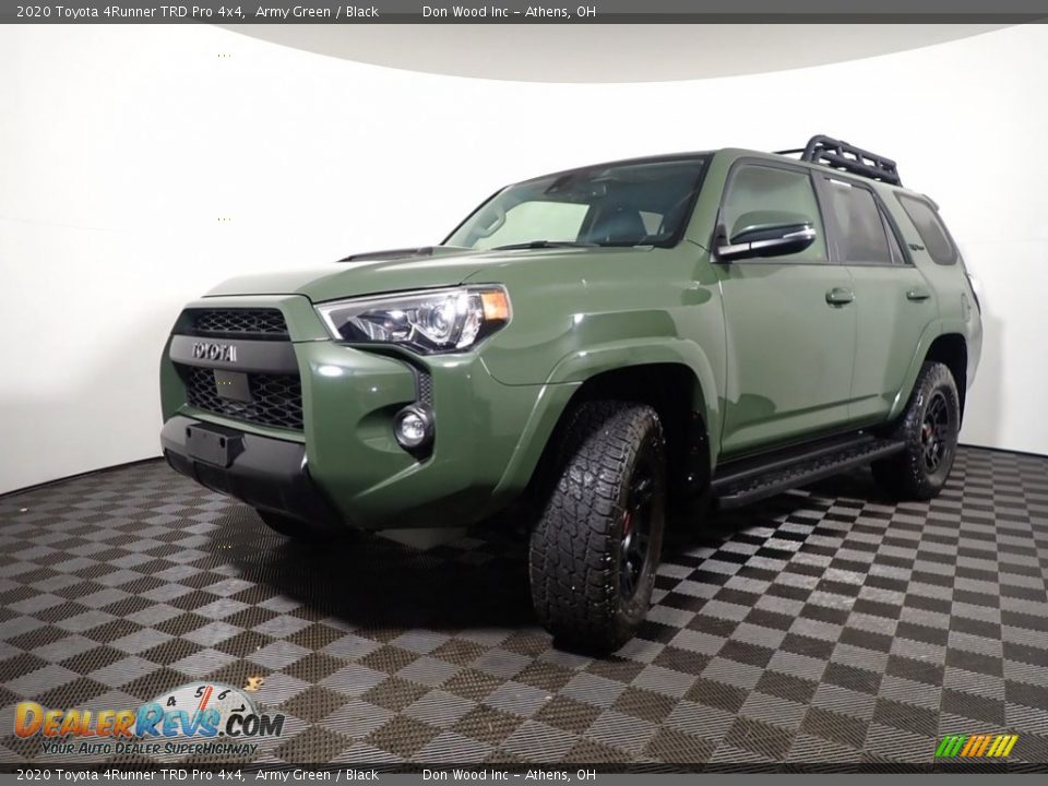 2020 Toyota 4Runner TRD Pro 4x4 Army Green / Black Photo #9