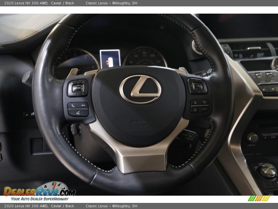 2020 Lexus NX 300 AWD Caviar / Black Photo #7