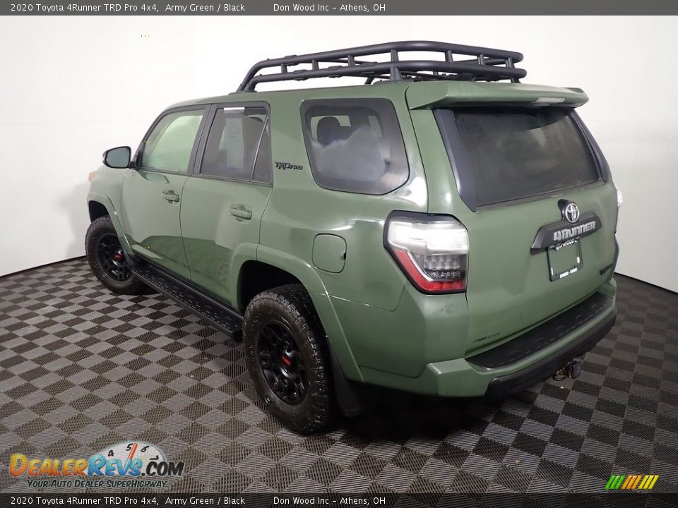2020 Toyota 4Runner TRD Pro 4x4 Army Green / Black Photo #12