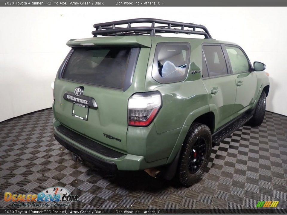 2020 Toyota 4Runner TRD Pro 4x4 Army Green / Black Photo #16