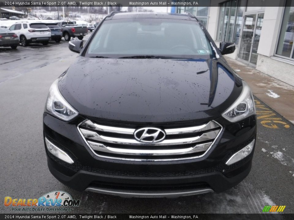 2014 Hyundai Santa Fe Sport 2.0T AWD Twilight Black / Black Photo #5