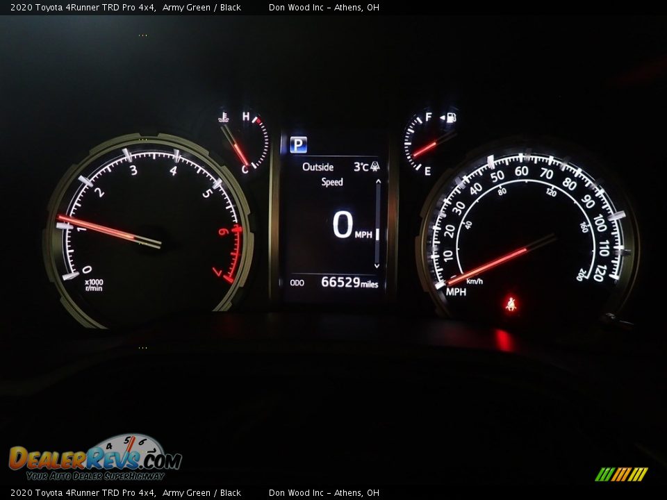 2020 Toyota 4Runner TRD Pro 4x4 Army Green / Black Photo #25