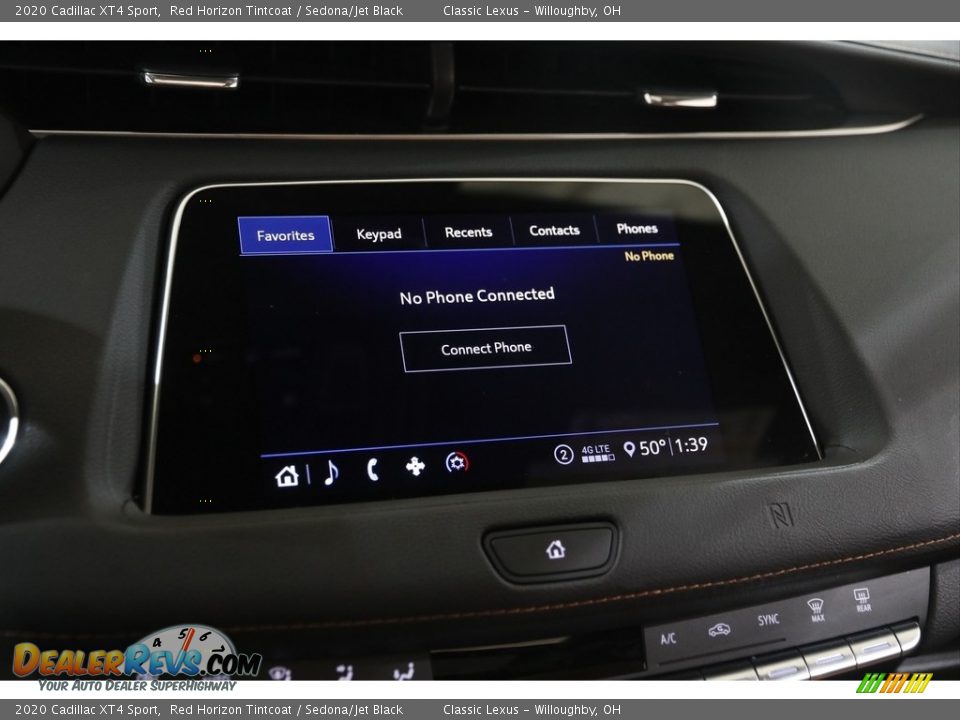 Controls of 2020 Cadillac XT4 Sport Photo #11