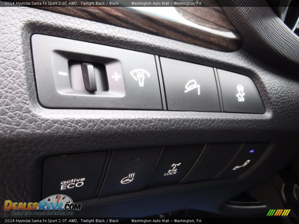2014 Hyundai Santa Fe Sport 2.0T AWD Twilight Black / Black Photo #16