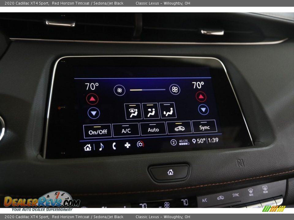 Controls of 2020 Cadillac XT4 Sport Photo #12