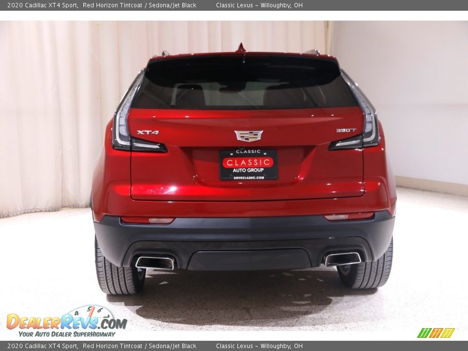 2020 Cadillac XT4 Sport Red Horizon Tintcoat / Sedona/Jet Black Photo #20