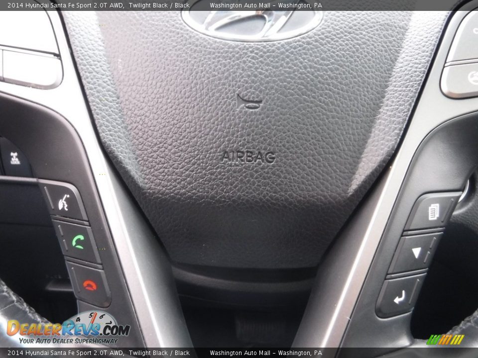 2014 Hyundai Santa Fe Sport 2.0T AWD Steering Wheel Photo #27