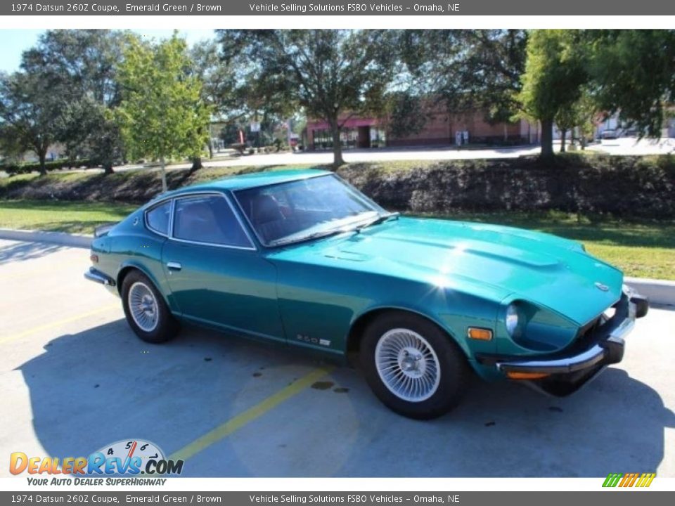 Emerald Green 1974 Datsun 260Z Coupe Photo #2