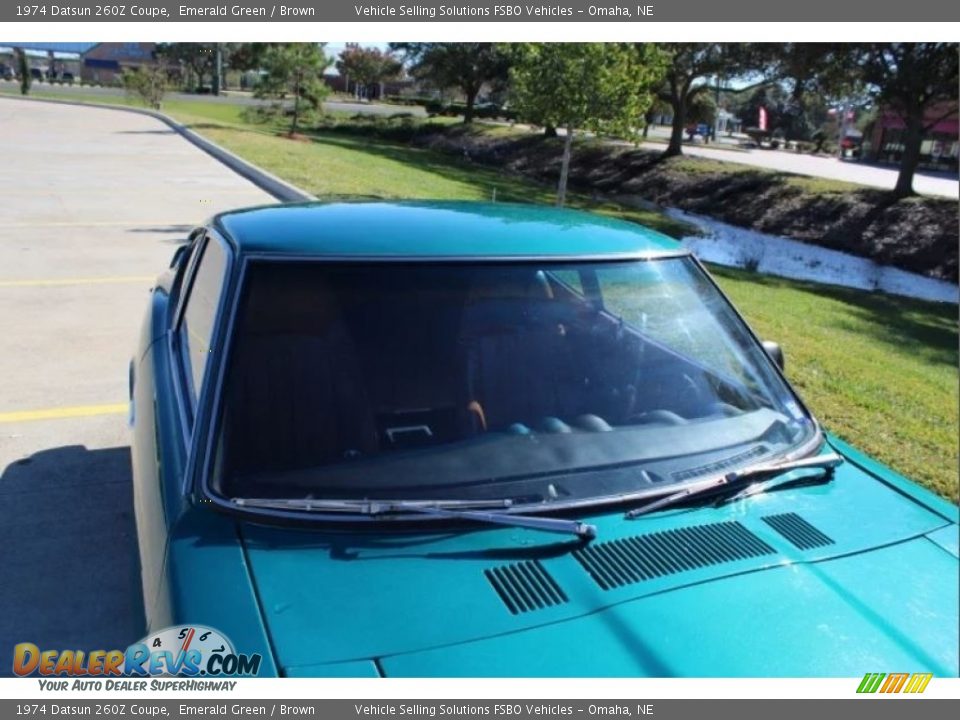 1974 Datsun 260Z Coupe Emerald Green / Brown Photo #5