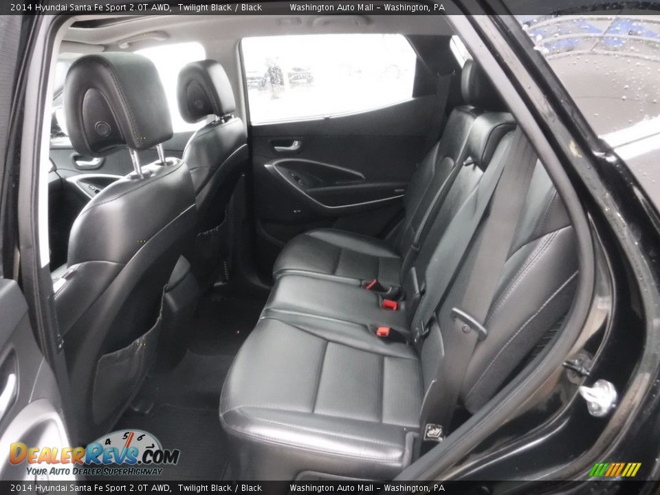 Rear Seat of 2014 Hyundai Santa Fe Sport 2.0T AWD Photo #32