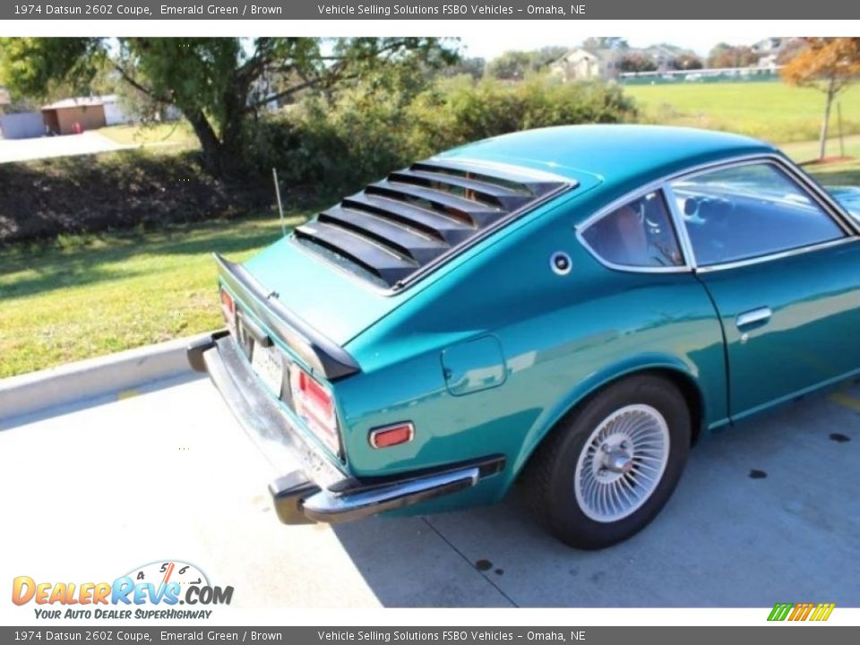 Emerald Green 1974 Datsun 260Z Coupe Photo #8