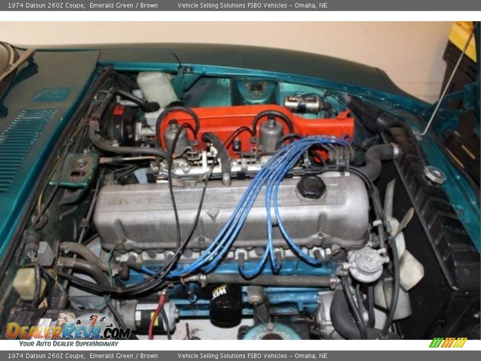 1974 Datsun 260Z Coupe 2.6 Liter SOHC 12-Valve Inline 6 Cylinder Engine Photo #23