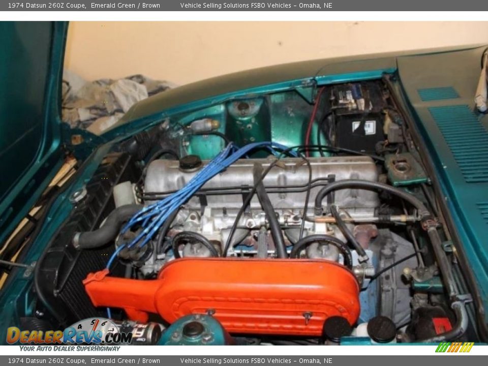 1974 Datsun 260Z Coupe 2.6 Liter SOHC 12-Valve Inline 6 Cylinder Engine Photo #24