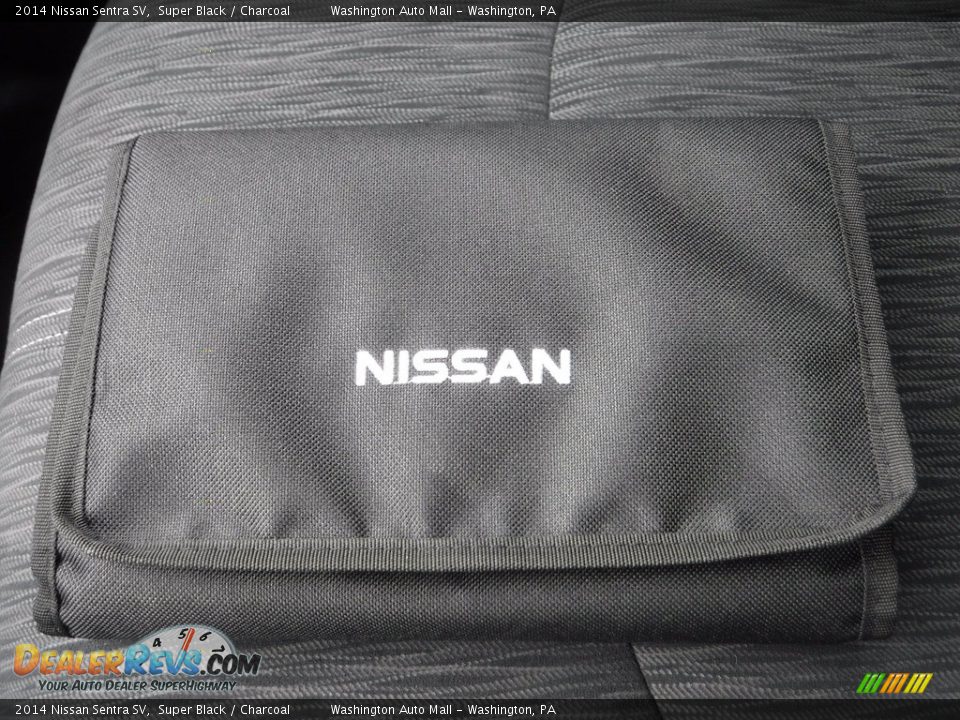 2014 Nissan Sentra SV Super Black / Charcoal Photo #24