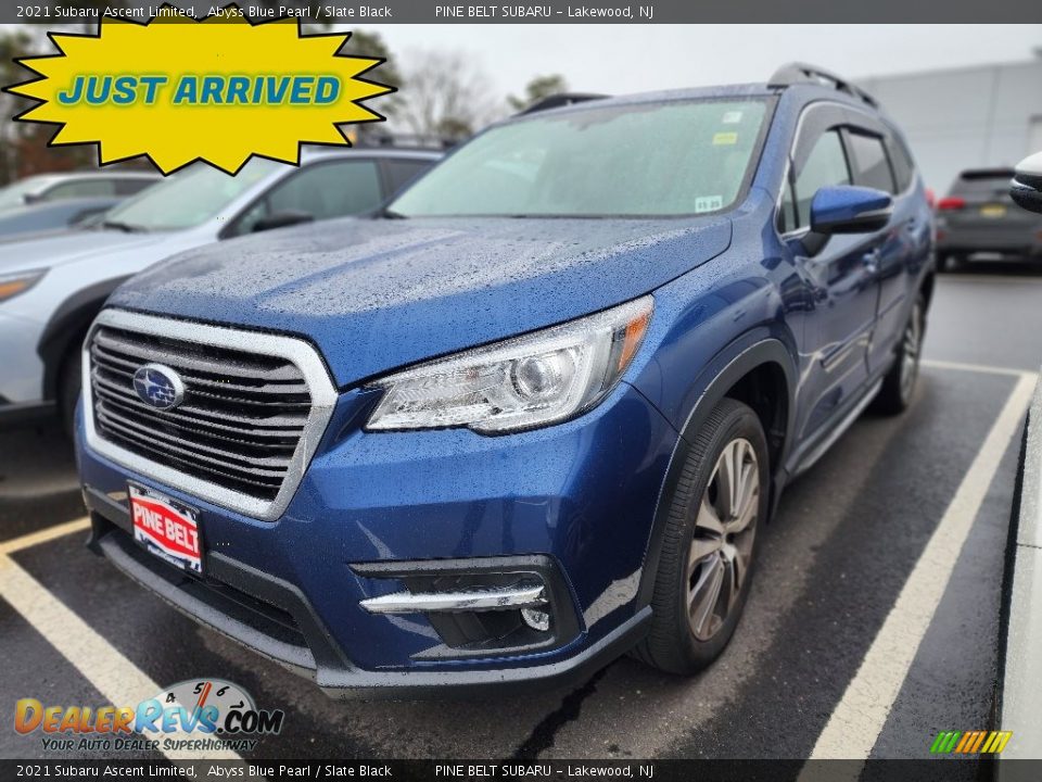 2021 Subaru Ascent Limited Abyss Blue Pearl / Slate Black Photo #1