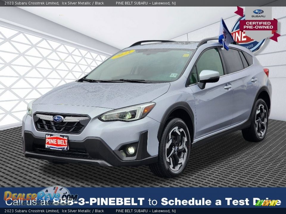 2023 Subaru Crosstrek Limited Ice Silver Metallic / Black Photo #1