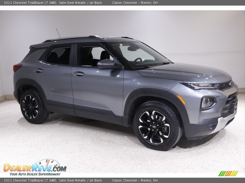 2021 Chevrolet TrailBlazer LT AWD Satin Steel Metallic / Jet Black Photo #1