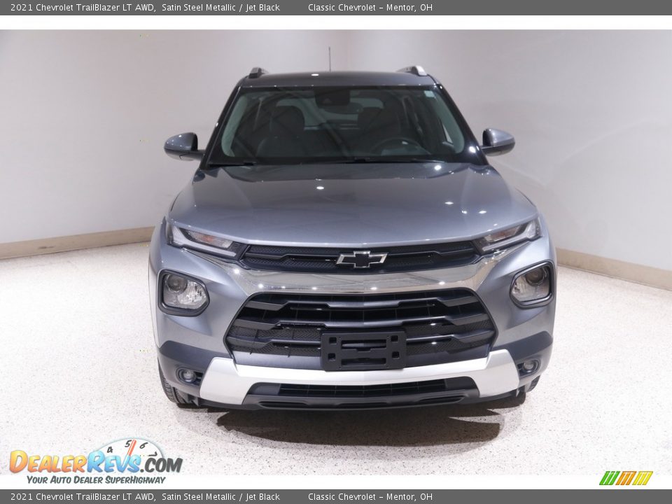 2021 Chevrolet TrailBlazer LT AWD Satin Steel Metallic / Jet Black Photo #2
