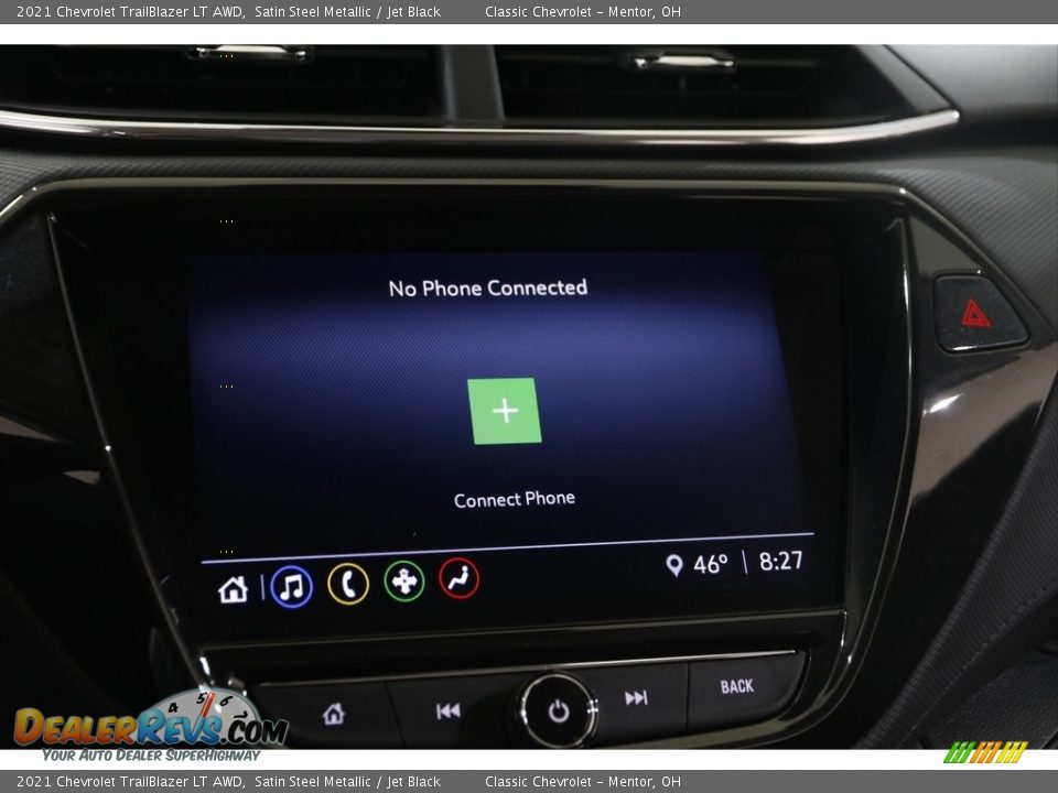 2021 Chevrolet TrailBlazer LT AWD Satin Steel Metallic / Jet Black Photo #11