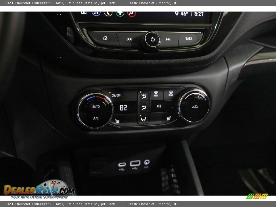 2021 Chevrolet TrailBlazer LT AWD Satin Steel Metallic / Jet Black Photo #14