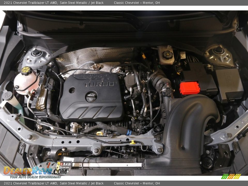 2021 Chevrolet Trailblazer LT AWD Satin Steel Metallic / Jet Black Photo #22