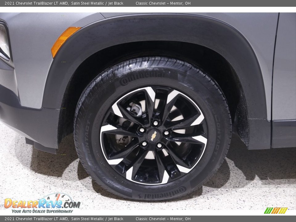 2021 Chevrolet TrailBlazer LT AWD Satin Steel Metallic / Jet Black Photo #23
