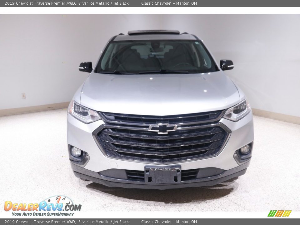 2019 Chevrolet Traverse Premier AWD Silver Ice Metallic / Jet Black Photo #2