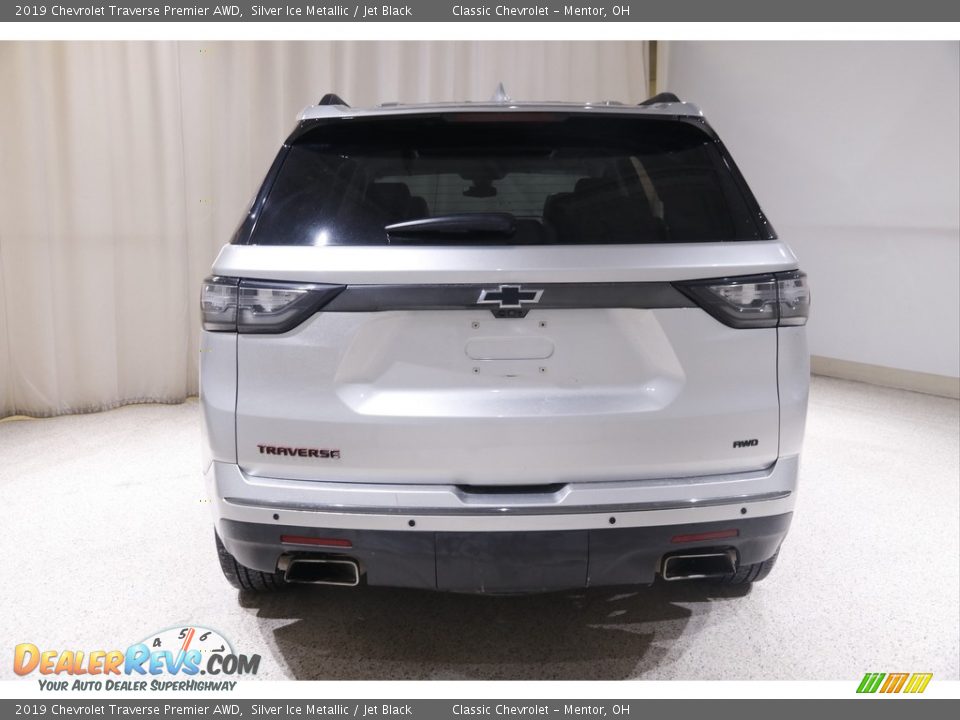 2019 Chevrolet Traverse Premier AWD Silver Ice Metallic / Jet Black Photo #21