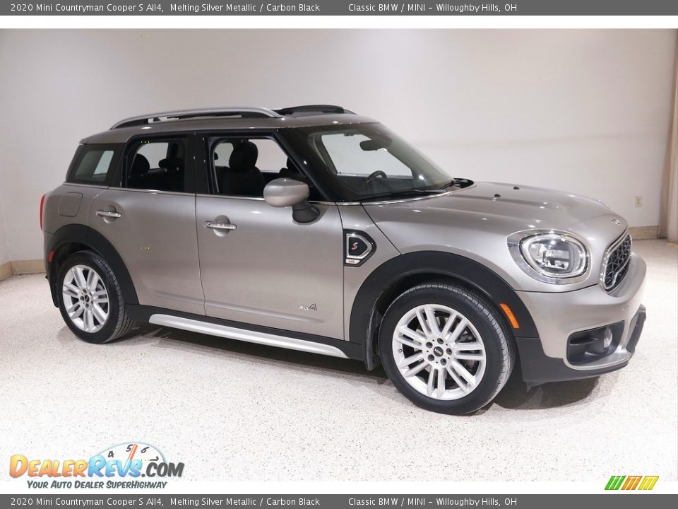 2020 Mini Countryman Cooper S All4 Melting Silver Metallic / Carbon Black Photo #1