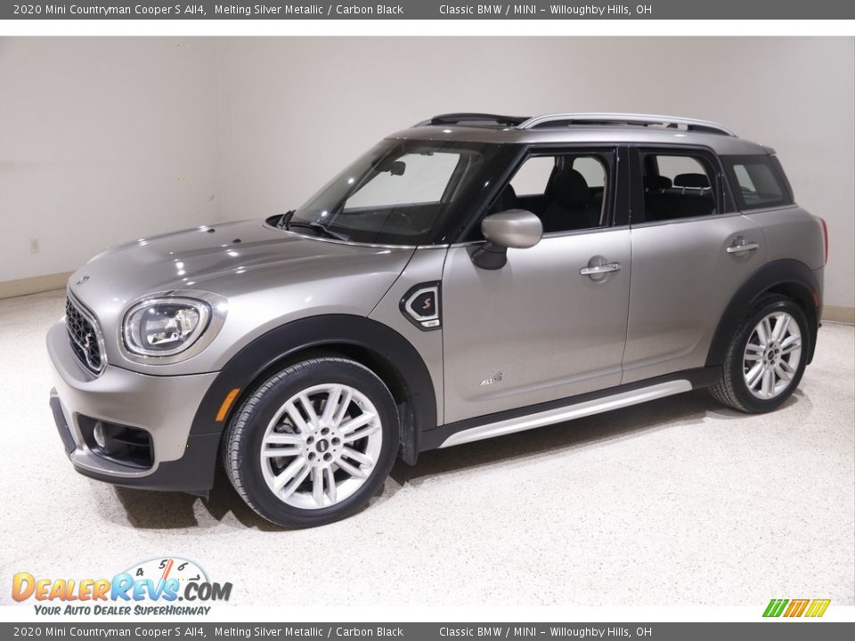 2020 Mini Countryman Cooper S All4 Melting Silver Metallic / Carbon Black Photo #3